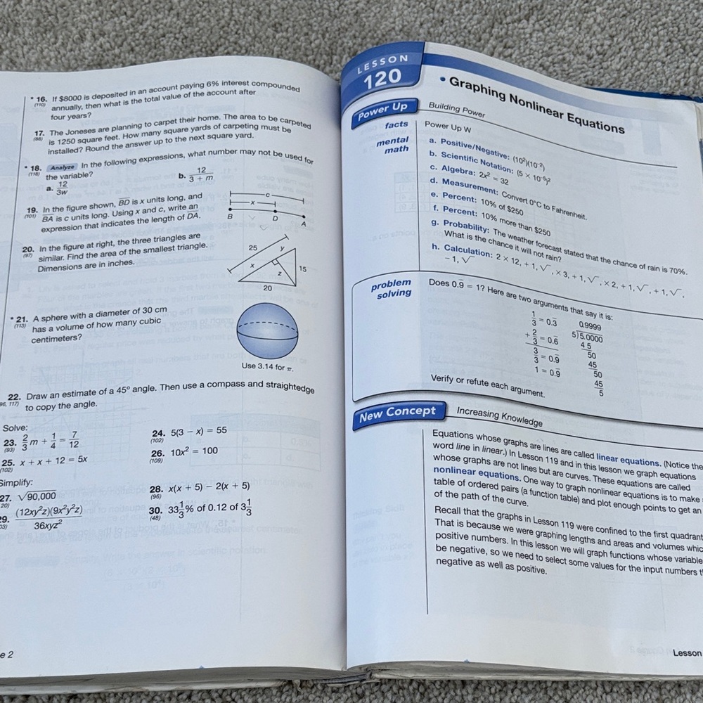 Saxonn Math, Course 2
By Stephen Hake - Picture 6 of 6
